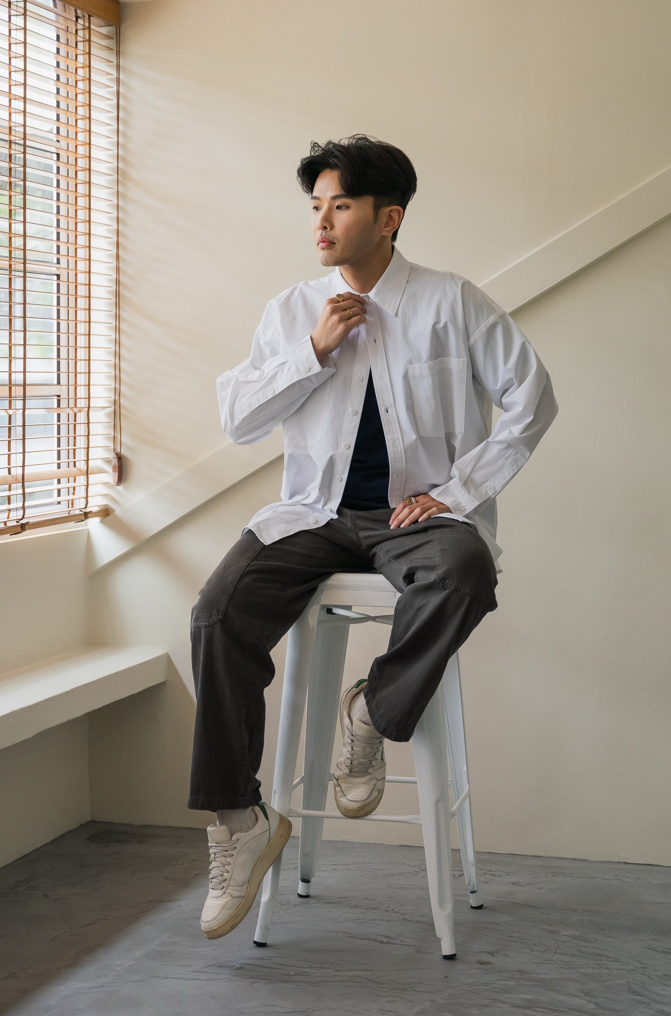 Super Oversized Shirt in White