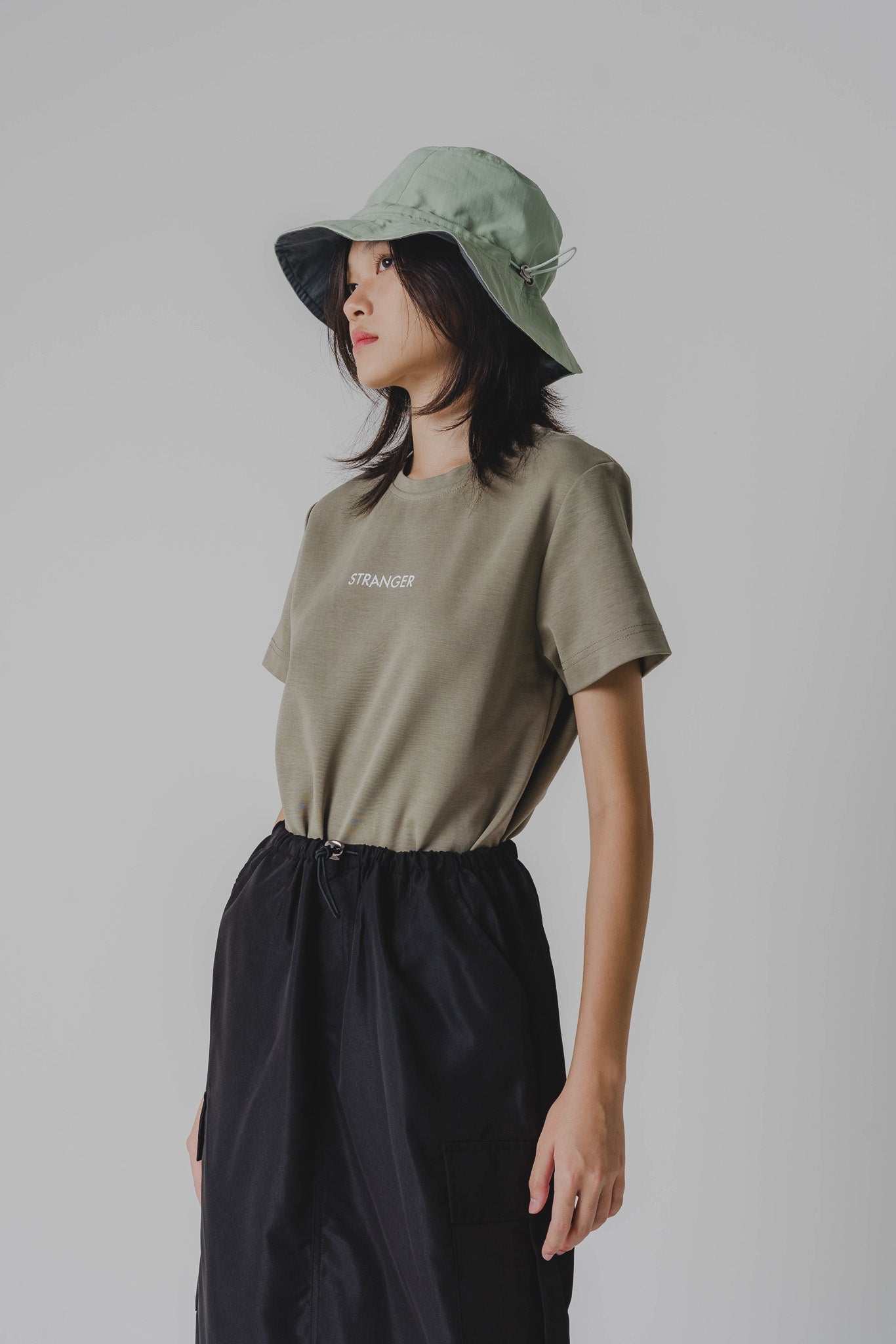 Stranger Basic Tee in Sage