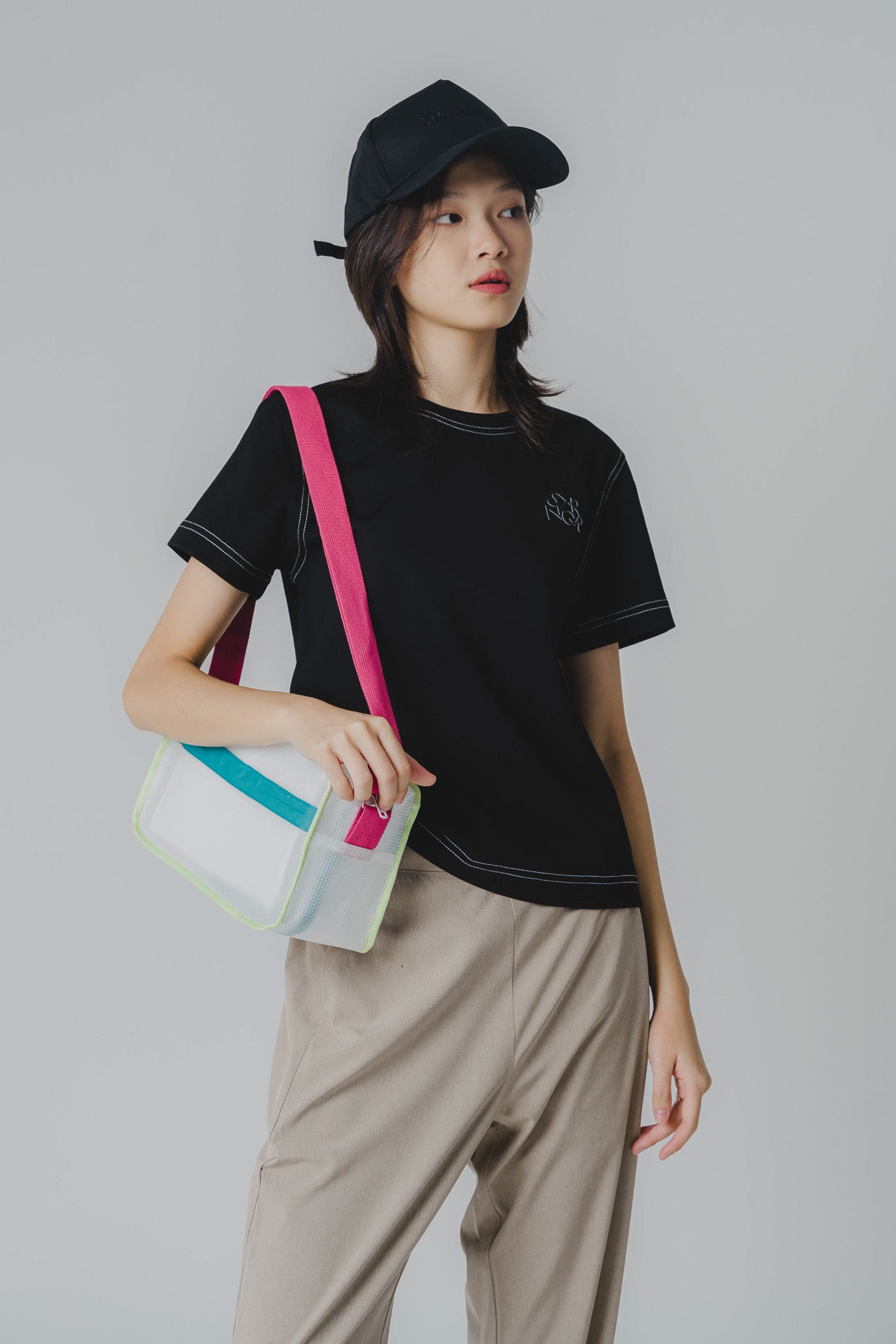 Colour block crossbody bag sale